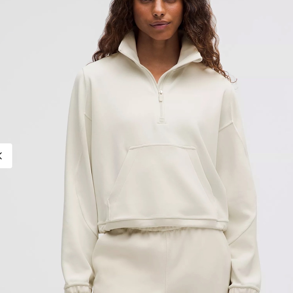 Lululemon Brushed Softstreme Half Zip